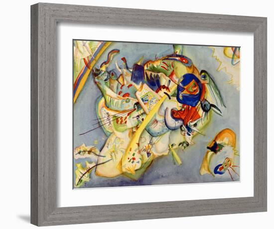 Watercolour No. 6, 1916-Wassily Kandinsky-Framed Giclee Print