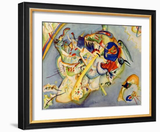 Watercolour No. 6, 1916-Wassily Kandinsky-Framed Giclee Print