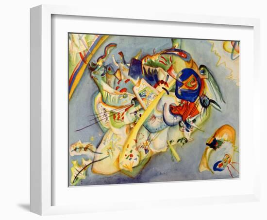 Watercolour No. 6, 1916-Wassily Kandinsky-Framed Giclee Print