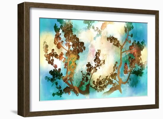 Watercolour Tree-Anna Polanski-Framed Art Print