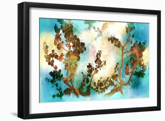 Watercolour Tree-Anna Polanski-Framed Art Print