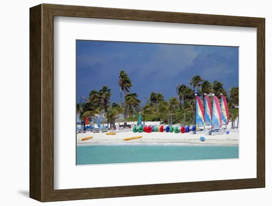 Watercraft Rentals at Castaway Cay, Bahamas, Caribbean-Kymri Wilt-Framed Photographic Print