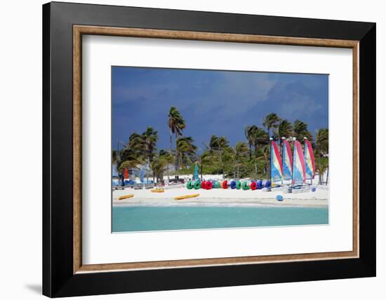 Watercraft Rentals at Castaway Cay, Bahamas, Caribbean-Kymri Wilt-Framed Photographic Print