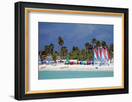 Watercraft Rentals at Castaway Cay, Bahamas, Caribbean-Kymri Wilt-Framed Photographic Print