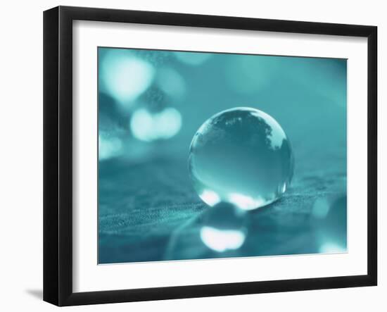 Waterdrops-null-Framed Photographic Print