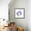 Watered Down Purple-Jace Grey-Framed Art Print displayed on a wall