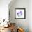 Watered Down Purple-Jace Grey-Framed Art Print displayed on a wall