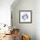 Watered Down Purple-Jace Grey-Framed Art Print displayed on a wall