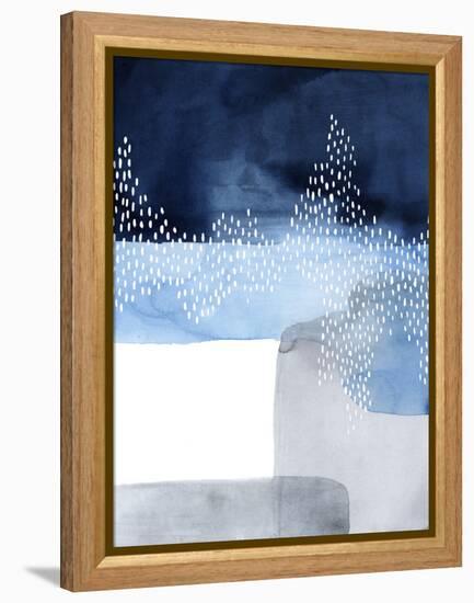 Waterfall Abstract I-Grace Popp-Framed Stretched Canvas