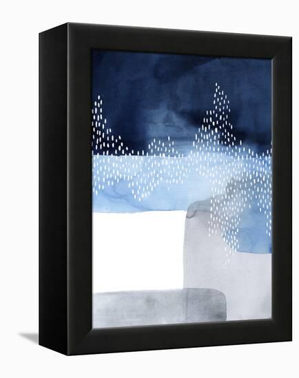 Waterfall Abstract I-Grace Popp-Framed Stretched Canvas