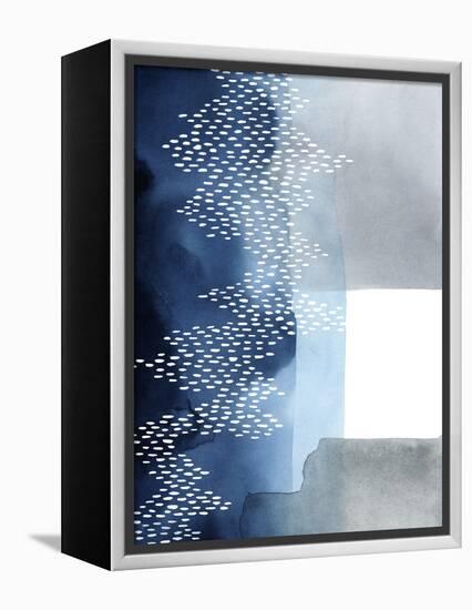 Waterfall Abstract II-Grace Popp-Framed Stretched Canvas