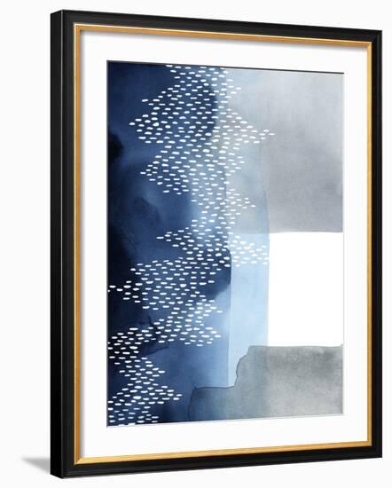 Waterfall Abstract II-Grace Popp-Framed Art Print