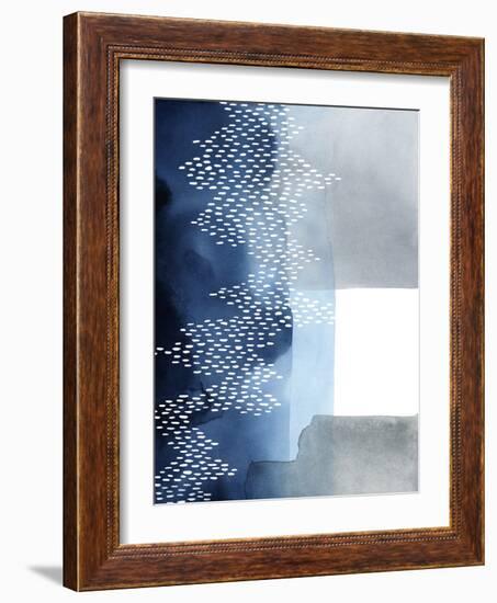 Waterfall Abstract II-Grace Popp-Framed Art Print