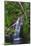 Waterfall Along the Trail to Queens Bath, Lihue, Kauai, Hawaii, USA-Richard Duval-Mounted Photographic Print