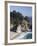 Waterfall and Beach at Julia Pfeiffer Burns State Park, Near Big Sur, California-Donald Nausbaum-Framed Photographic Print