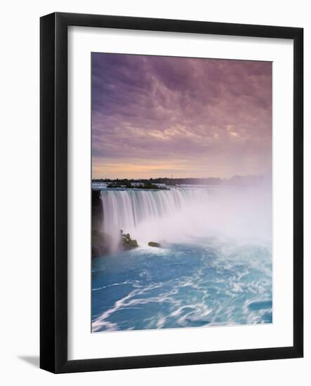 Waterfall at Niagara Falls, Ontario, Canada-Michele Falzone-Framed Photographic Print