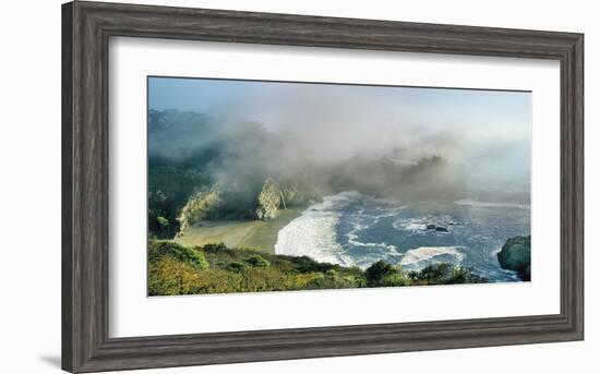 Waterfall Big Sur-Loren Soderberg-Framed Giclee Print