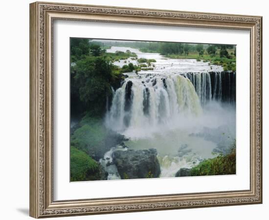 Waterfall, Blue Nile Near Lake Tana, Gondar, Ethiopia, Africa-J P De Manne-Framed Photographic Print