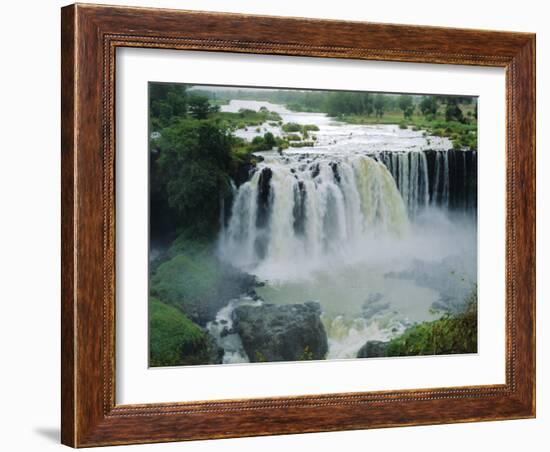 Waterfall, Blue Nile Near Lake Tana, Gondar, Ethiopia, Africa-J P De Manne-Framed Photographic Print