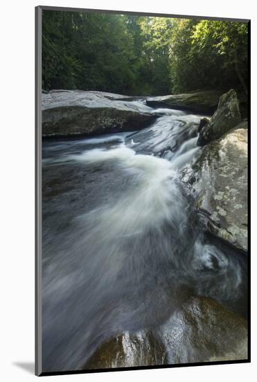 Waterfall, Blue Ridge Mountains, North Carolina, United States of America, North America-Jon Reaves-Mounted Photographic Print