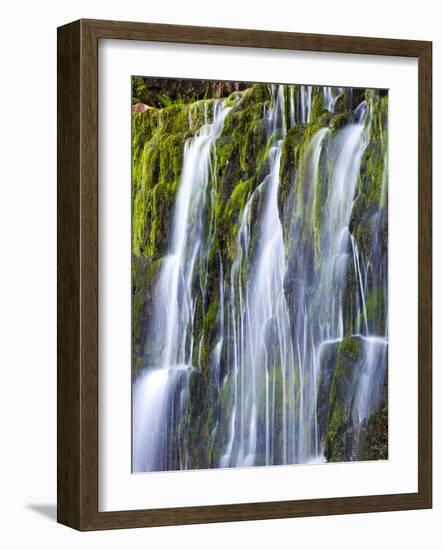 Waterfall, Brecon Beacons, Wales, United Kingdom, Europe-Billy Stock-Framed Photographic Print