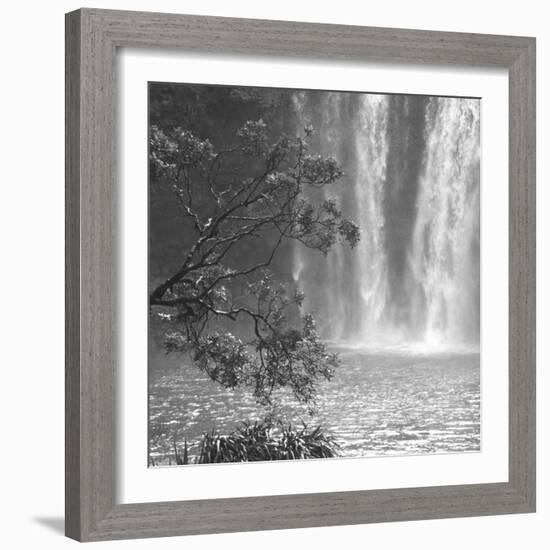 Waterfall Cascade-Tony Koukos-Framed Giclee Print