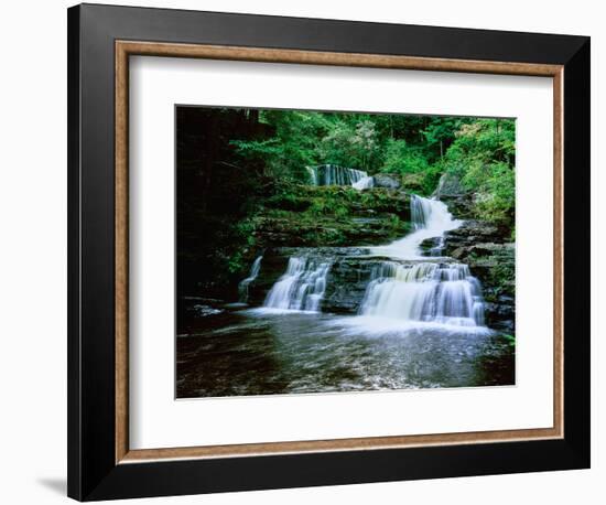 Waterfall, Dingman's Creek-null-Framed Photographic Print