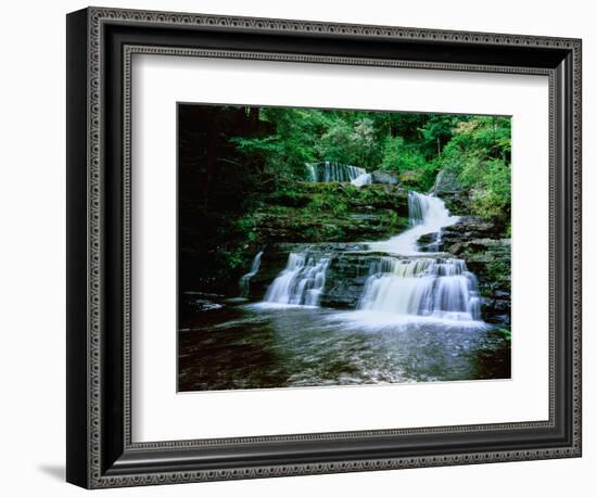 Waterfall, Dingman's Creek-null-Framed Photographic Print