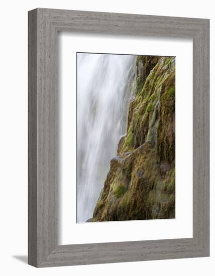 Waterfall Dynjandi, Westfjords, West Iceland-Julia Wellner-Framed Photographic Print