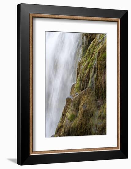 Waterfall Dynjandi, Westfjords, West Iceland-Julia Wellner-Framed Photographic Print