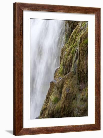 Waterfall Dynjandi, Westfjords, West Iceland-Julia Wellner-Framed Photographic Print