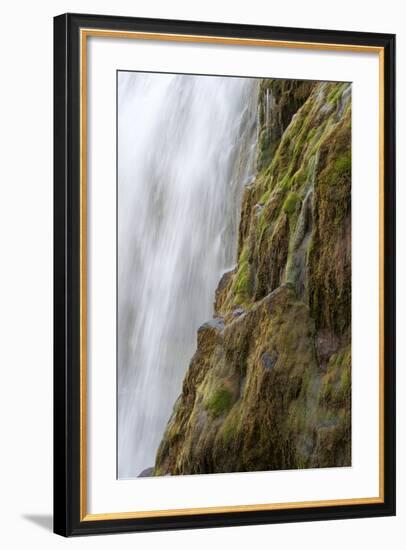 Waterfall Dynjandi, Westfjords, West Iceland-Julia Wellner-Framed Photographic Print