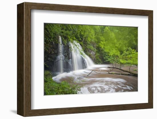 Waterfall, Fairy Glen Rspb Reserve, Inverness-Shire, Scotland, UK, May-Peter Cairns-Framed Photographic Print