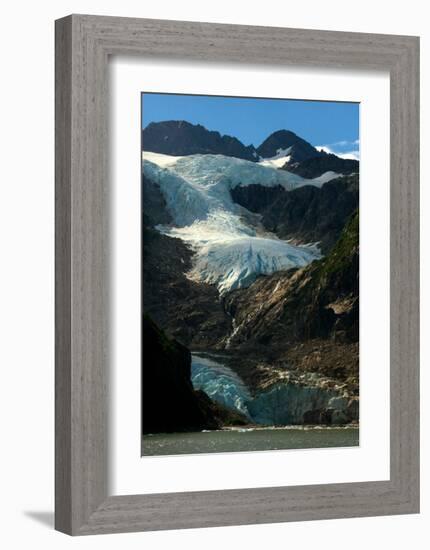 Waterfall Glacier-Charles Glover-Framed Giclee Print