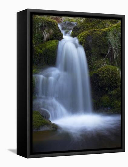 Waterfall, Glen Artney, Near Crieff, Perthshire, Scotland, United Kingdom, Europe-Jeremy Lightfoot-Framed Premier Image Canvas