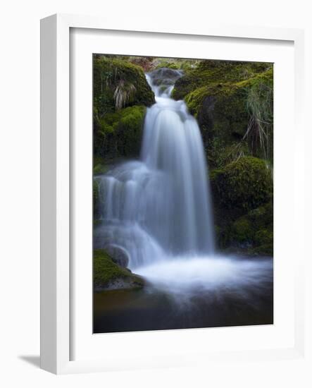 Waterfall, Glen Artney, Near Crieff, Perthshire, Scotland, United Kingdom, Europe-Jeremy Lightfoot-Framed Photographic Print