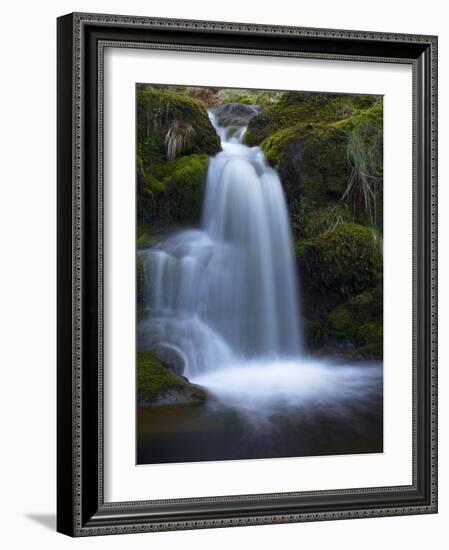 Waterfall, Glen Artney, Near Crieff, Perthshire, Scotland, United Kingdom, Europe-Jeremy Lightfoot-Framed Photographic Print