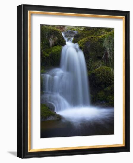 Waterfall, Glen Artney, Near Crieff, Perthshire, Scotland, United Kingdom, Europe-Jeremy Lightfoot-Framed Photographic Print