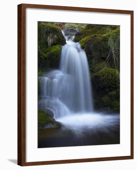 Waterfall, Glen Artney, Near Crieff, Perthshire, Scotland, United Kingdom, Europe-Jeremy Lightfoot-Framed Photographic Print