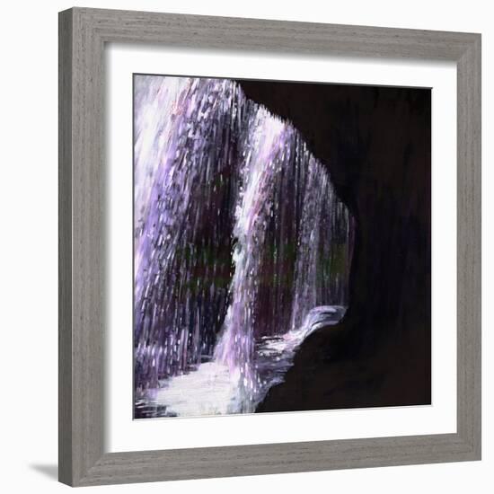 Waterfall I, 2016,-Helen White-Framed Giclee Print