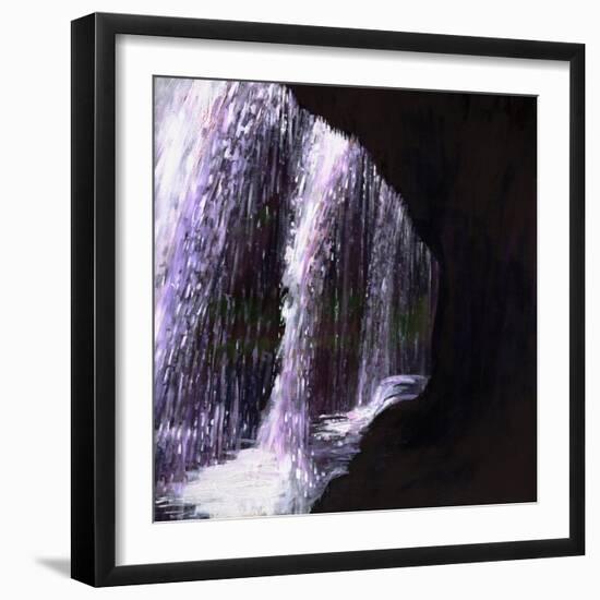 Waterfall I, 2016,-Helen White-Framed Giclee Print