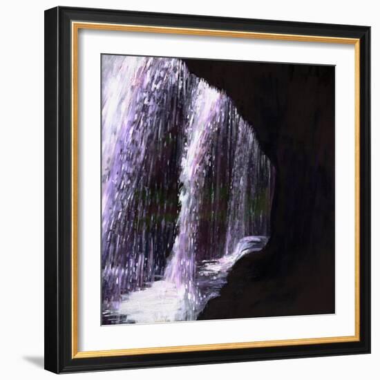 Waterfall I, 2016,-Helen White-Framed Giclee Print