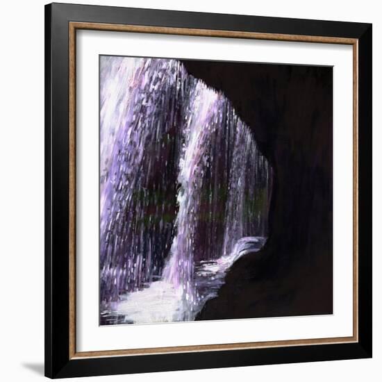 Waterfall I, 2016-Helen White-Framed Giclee Print