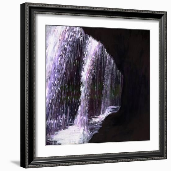 Waterfall I, 2016-Helen White-Framed Giclee Print