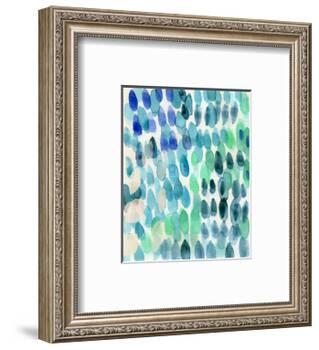 Waterfall I-Linda Woods-Framed Art Print