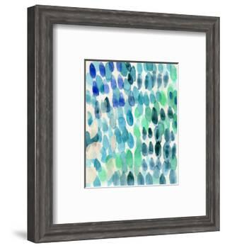 Waterfall I-Linda Woods-Framed Art Print