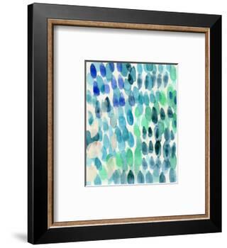 Waterfall I-Linda Woods-Framed Art Print