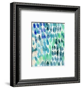 Waterfall I-Linda Woods-Framed Art Print