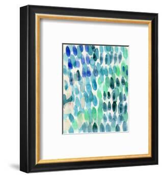 Waterfall I-Linda Woods-Framed Art Print