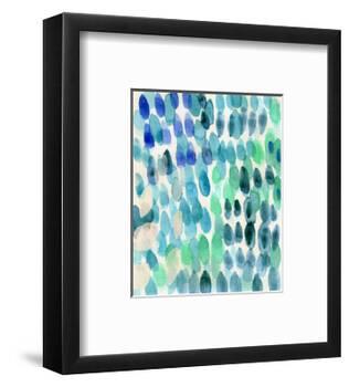 Waterfall I-Linda Woods-Framed Art Print